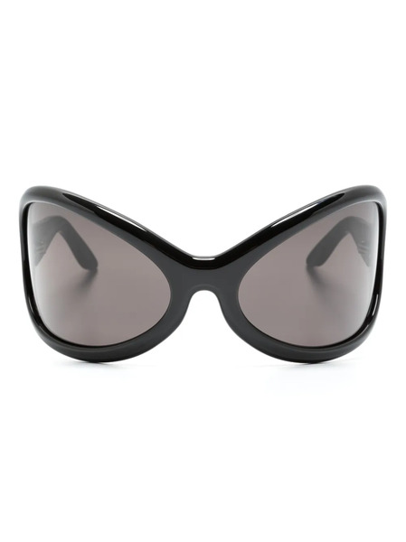  Acne Studios Oversized Round-frame Sunglasses - Black 