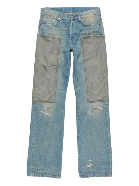  Acne Studios Panelled Distressed Jeans - Blue 