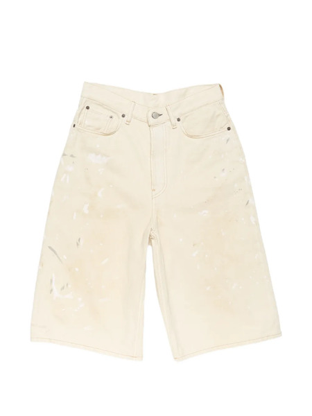  Acne Studios Patch Shorts - Neutrals 