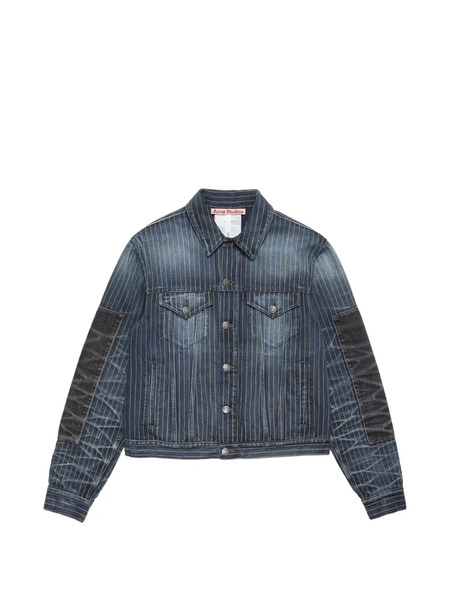  Acne Studios Patchwork Denim Jacket - Blue 
