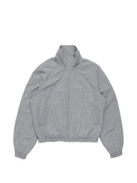  Acne Studios Plaid Zip Jacket - Grey 