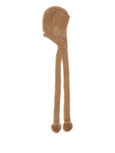 Acne Studios Pompom-detail Beanie - Brown 