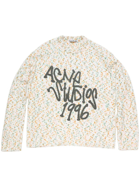  Acne Studios Printed Sweater - Neutrals 