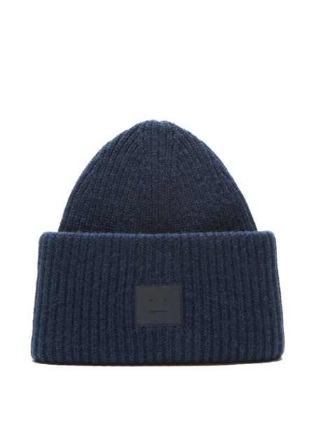  Acne Studios Ribbed Beanie - Blue 