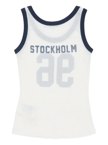  Acne Studios Sleeveless Tank Top - White 