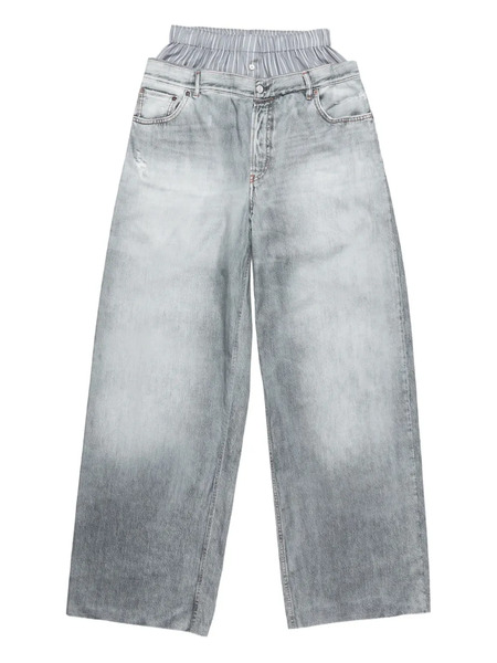  Acne Studios Tiered Jeans - Grey 
