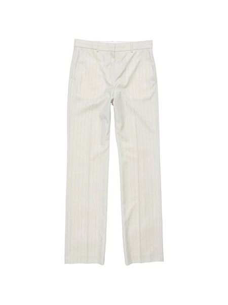  Acne Studios Wool Pinstripe Trousers - Neutrals 