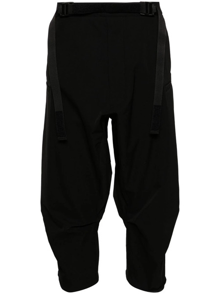  Acronym Low-rise Cropped Trousers - Black 