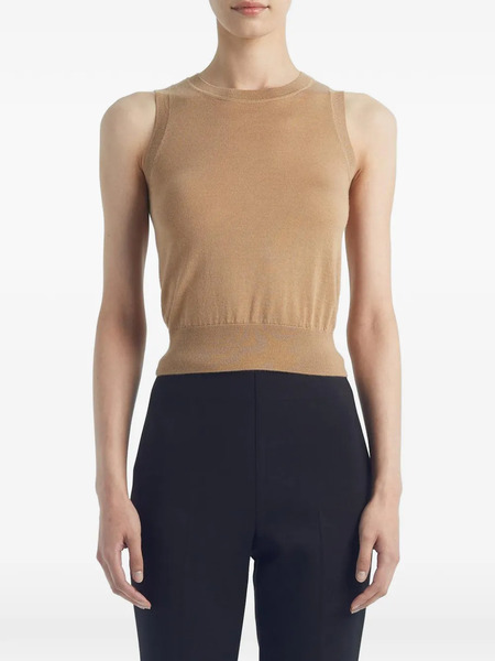  Adam Lippes Ava Knitted Sweater - Brown 
