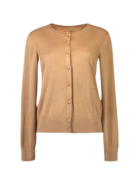  Adam Lippes Buttoned Cardigan - Brown 