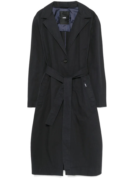  Add Belted Trench Coat - Blue 