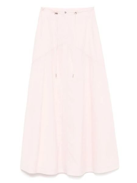  Add Cotton Midi Skirt - Pink 