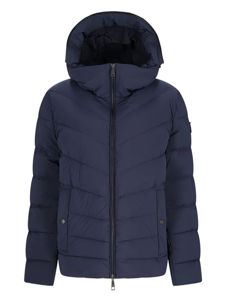  Add Quilted Hooded Jacket - Blue 