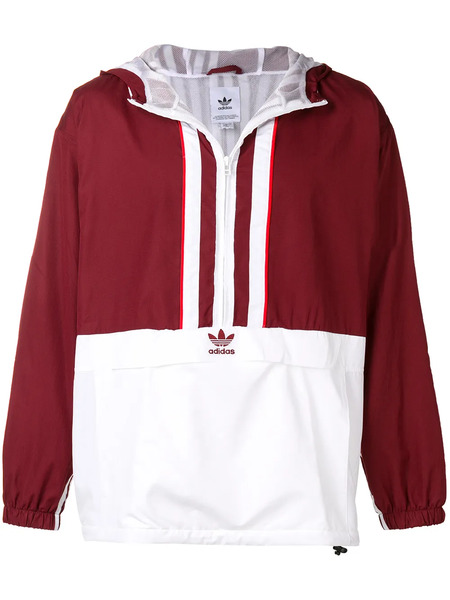  Adidas Authentic Logo Jacket - Red 