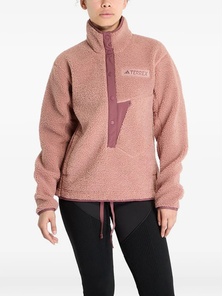  Adidas Buttoned Sweater - Pink 