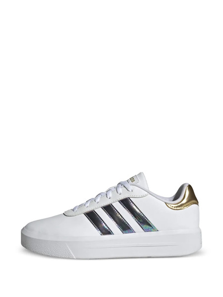  Adidas Court Platform Sneakers - White 