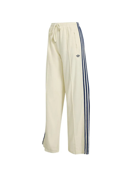 Adidas Drawstring Stripe Trousers - Neutrals 