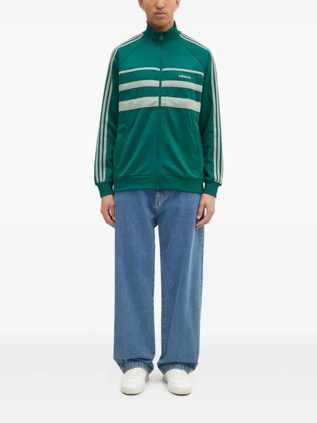  Adidas Embroidered-logo Jacket - Green 
