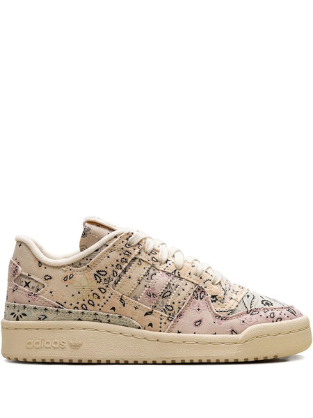  Adidas Forum 84 Low Cl Patterned Sneakers - Neutrals 