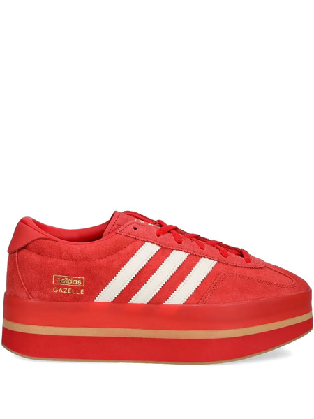  Adidas Gazelle Stack Sneakers - Red 