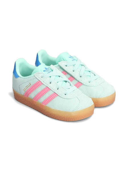  Adidas Kids Gazelle Suede Low-top Sneakers - Green 