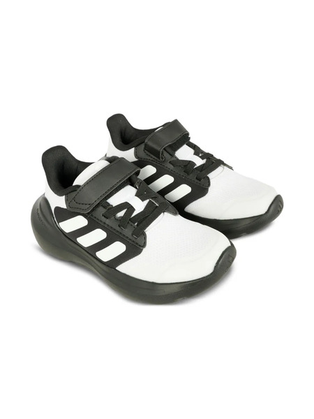  Adidas Kids Hook-and-loop Strap Sneakers - White 