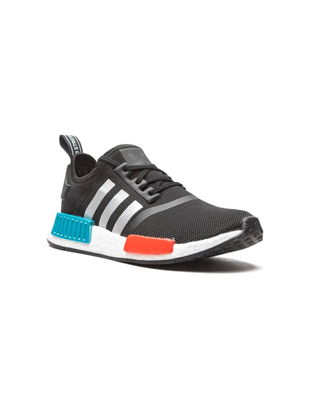  Adidas Kids Nmd_r1 black Solar Red Sneakers 
