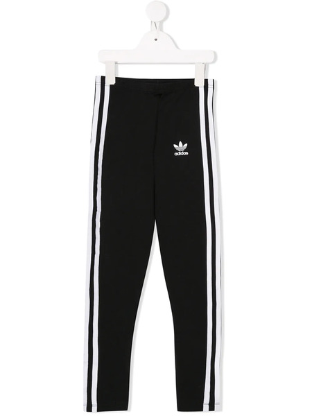 Adidas Kids 3-stripes Leggings - Black 