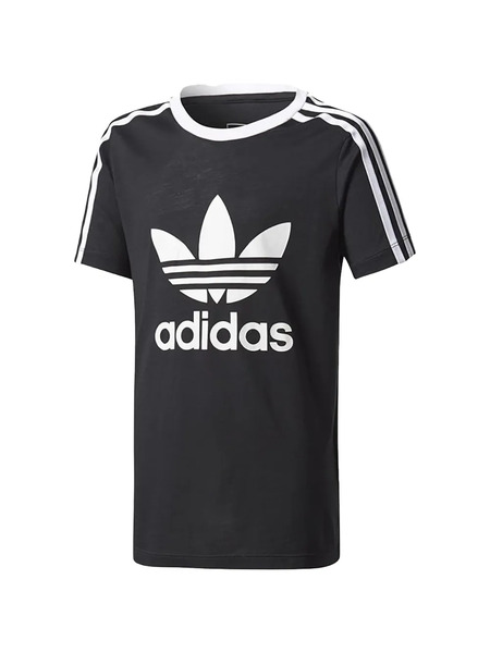  Adidas Kids Stripes T-shirt - Black 