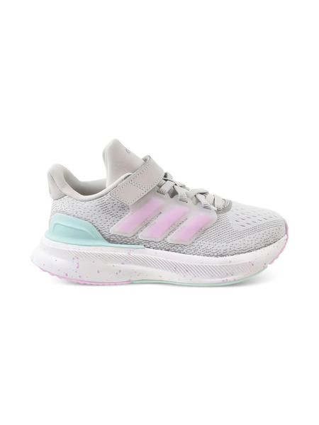  Adidas Kids Ultrarun 5 Stripe Sneakers - Grey 
