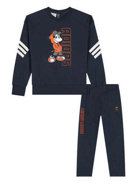  Adidas Kids X Disney© Mickey Mouse Logo Tracksuit - Blue 