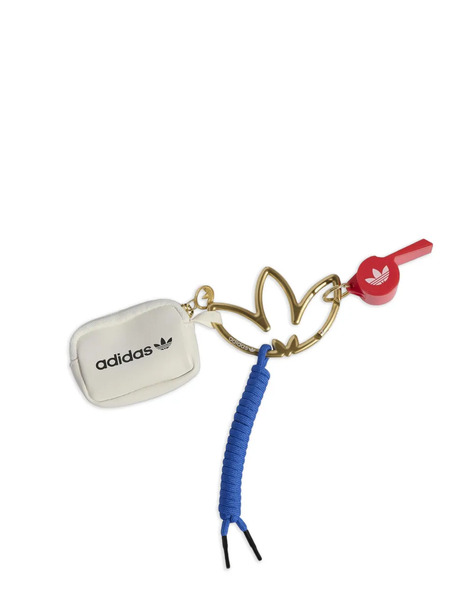  Adidas Logo-detail Keyring - Neutrals 
