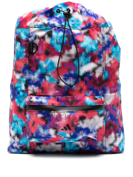  Adidas Logo-print Backpack - Blue 