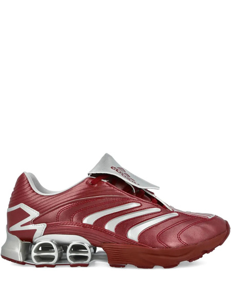  Adidas Predator Megaride collegiate Burgundy/silver Metallic Sneakers 