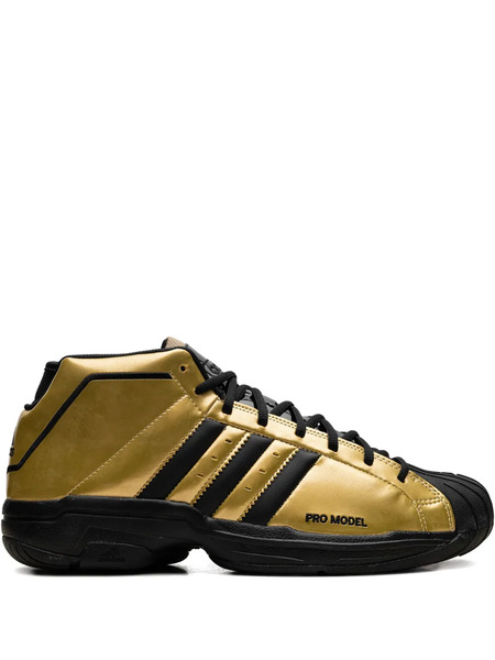  Adidas Pro Model 2g Sneakers - Gold 
