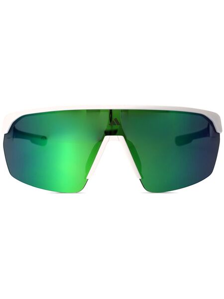  Adidas Shield-frame Sunglasses - White 
