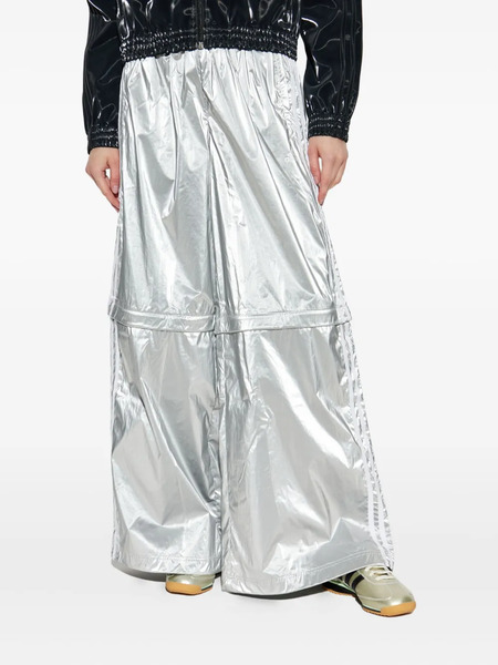  Adidas Side-stripe Layered Trousers - Silver 