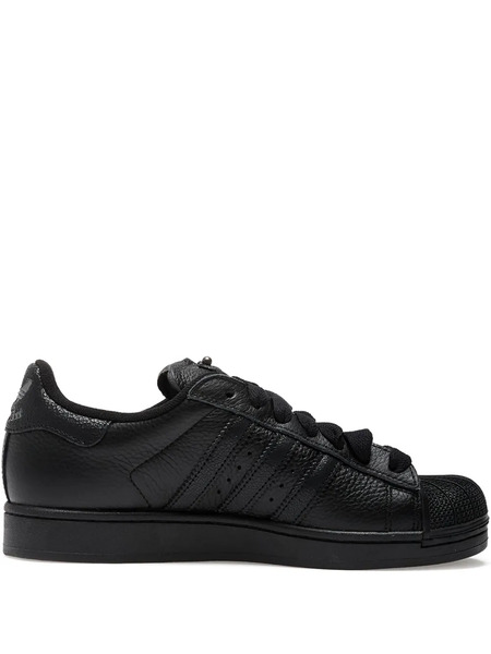  Adidas Superstar Ii Studded Sneakers - Black 