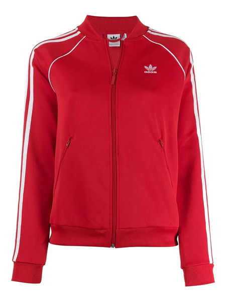  Adidas Superstar Striped-sleeve Track Jacket - Red 