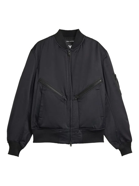  Adidas Y-3 Zip-up Bomber Jacket - Black 
