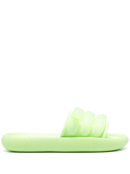  Adidas Zplaash Flip Flops - Green 
