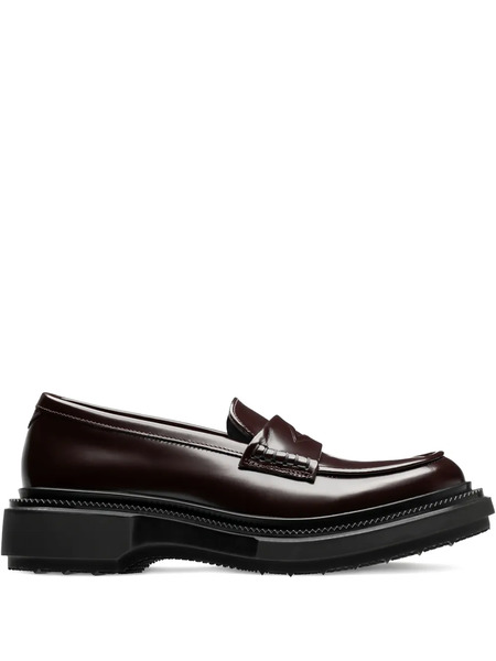  Adieu Paris Leather Loafers - Brown 