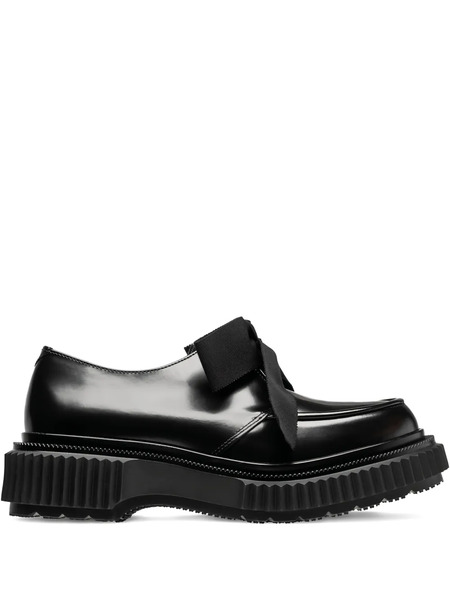  Adieu Paris Ribbon Platform Derby Shoes - Black 