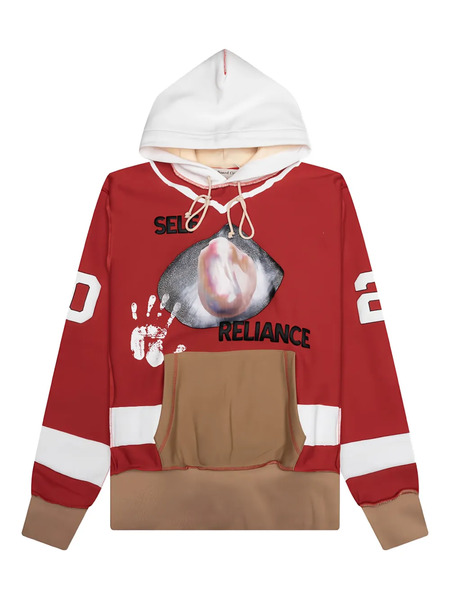  Advisory Board Crystals Birthstone Hoodie - Red 