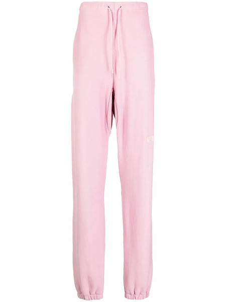  Advisory Board Crystals Drawstring Track Pants - Pink 