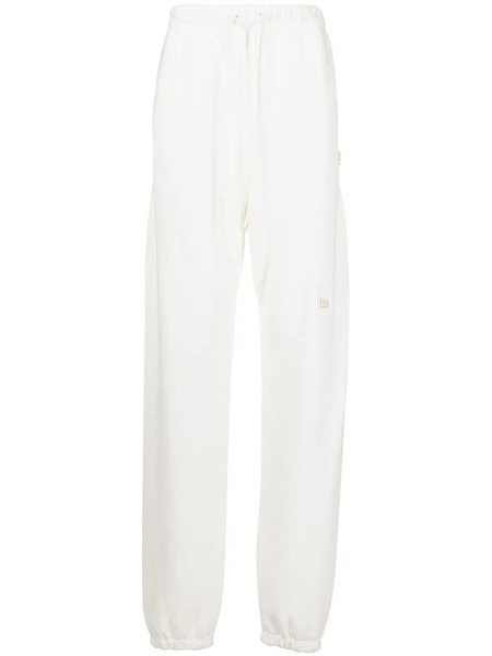  Advisory Board Crystals Drawstring Track Pants - White 
