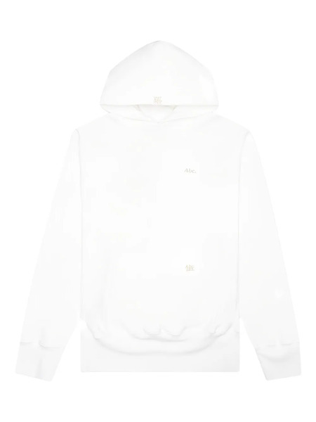  Advisory Board Crystals Logo-embroidered Pullover Hoodie - White 