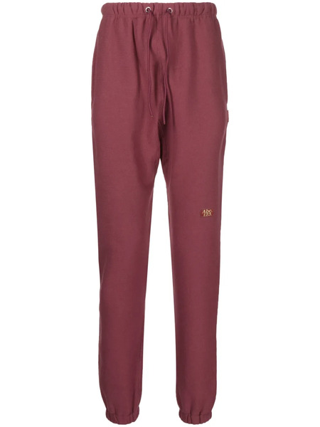  Advisory Board Crystals Logo-patch Track Pants - Red 