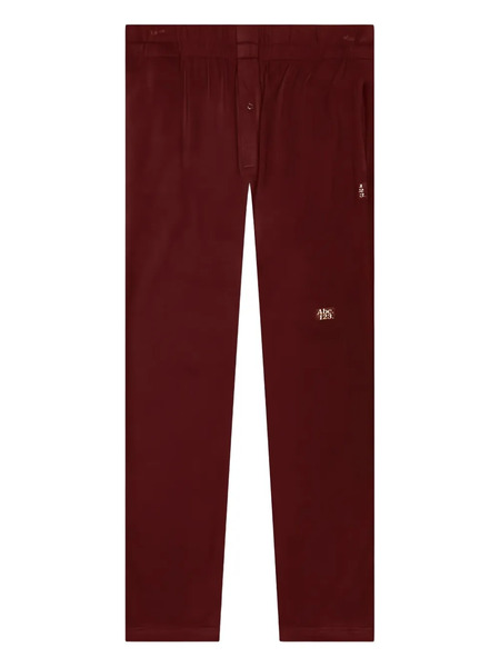  Advisory Board Crystals Logo-patch Trousers - Red 