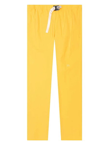  Advisory Board Crystals Logo-patch Trousers - Yellow 